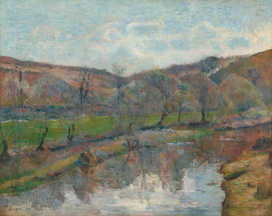 Brittany Landscape by Paul Gauguin