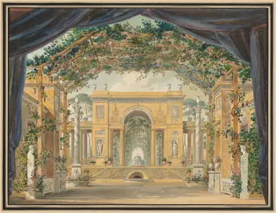 Decoration Executed for the Birthday of His Majesty the King of Westphalia