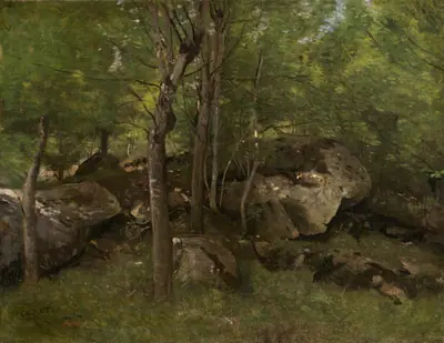 Rocks in the Forest of Fontainebleau