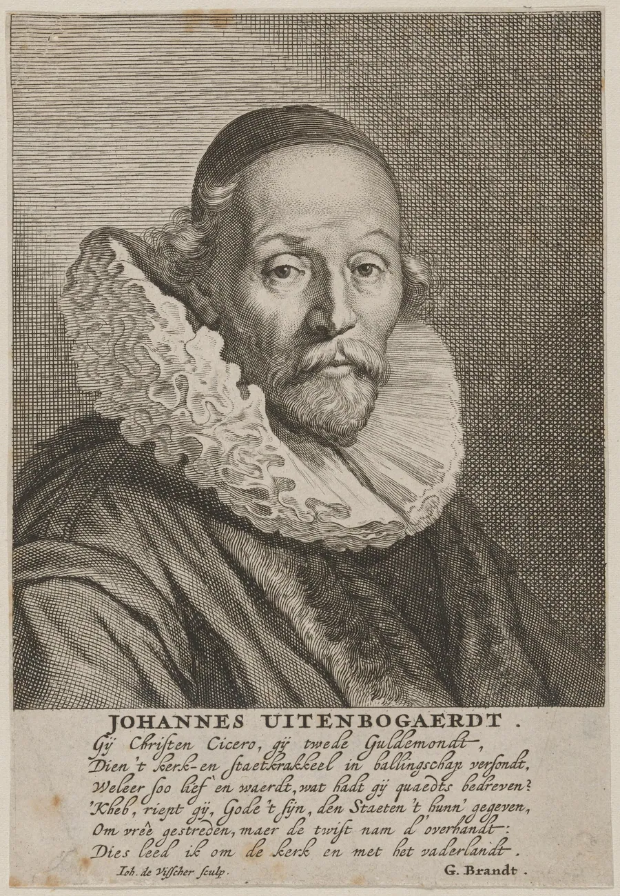 Johannes Uytenbogaert by Hans Vischer