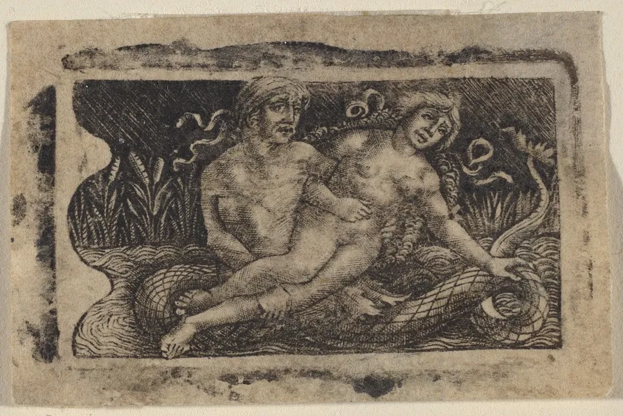 Triton and Nymph by Francesco Francia