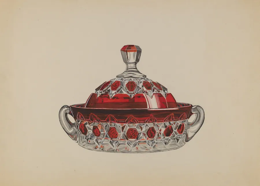 Butter Dish by Dorothy Posten