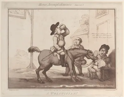 Horse Accomplishments, Sketch 5: A Politician !!