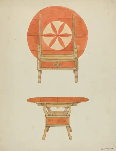 Hutch Table