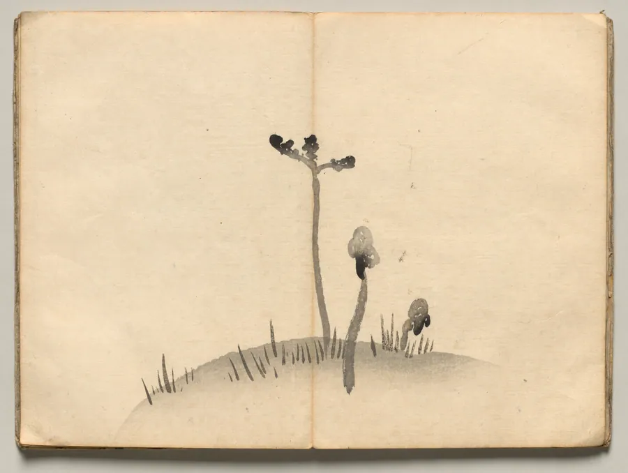 Bracken from Ōkyo Picture Book by Maruyama Ōkyo