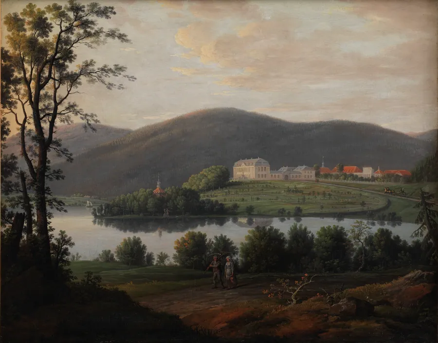 Prospekt af Bogstad i Norge by Erik Pauelsen