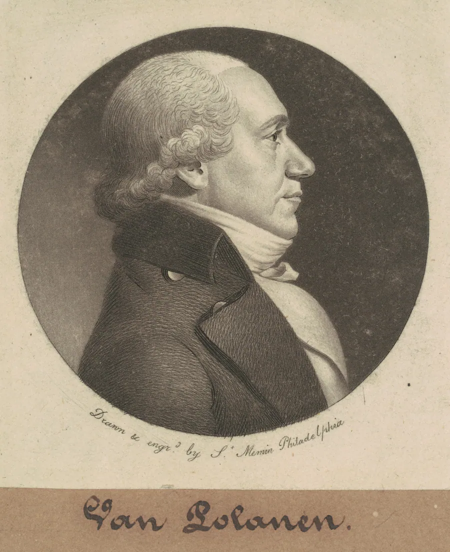 Roger Gerard Van Polanen by Charles B. J. Févret de Saint-Mémin