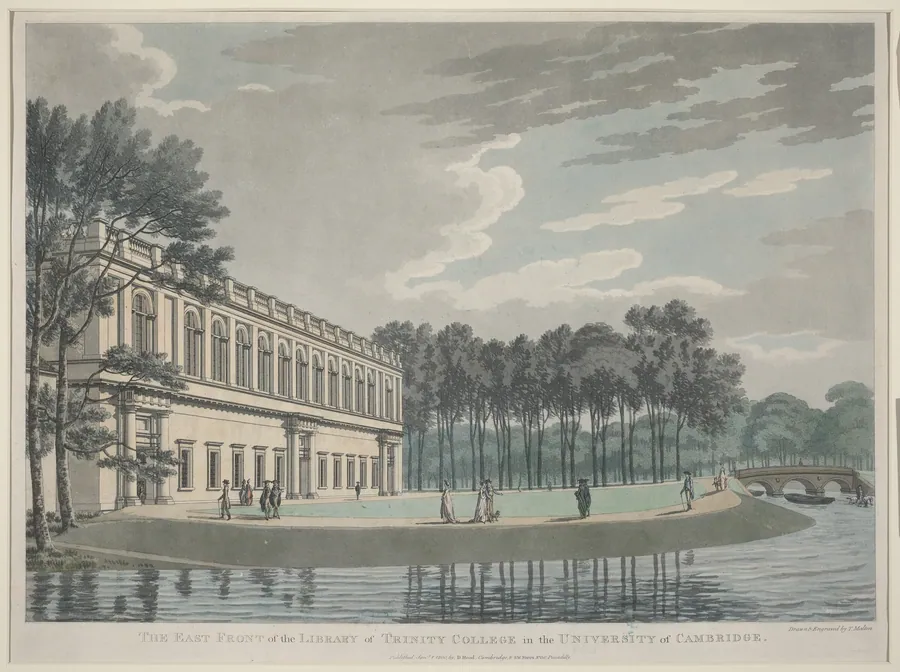The East Front of the Library of Trinity College by Thomas Malton