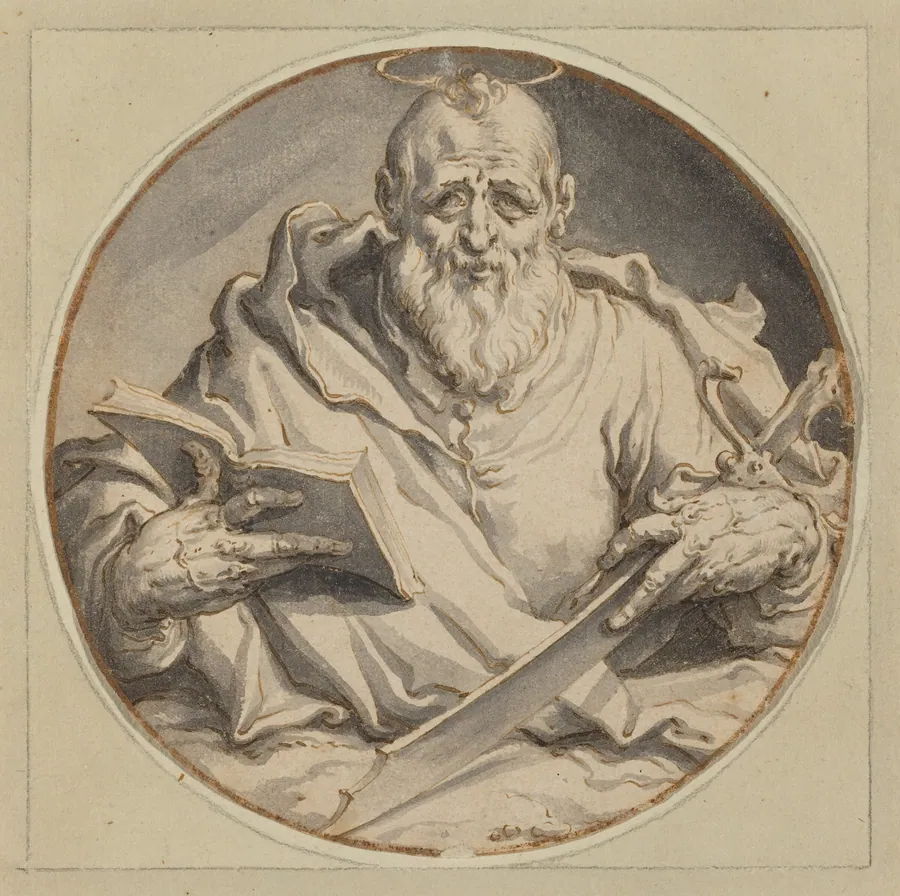 Saint Matthew by Jacques de Gheyn II