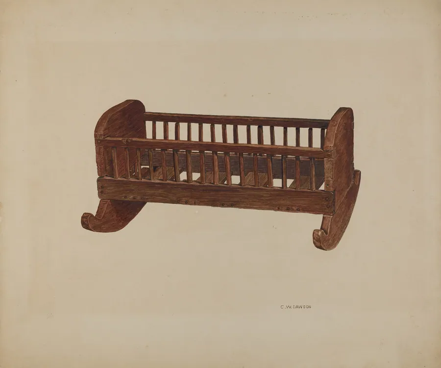 Doll Cradle by Clarence W. Dawson