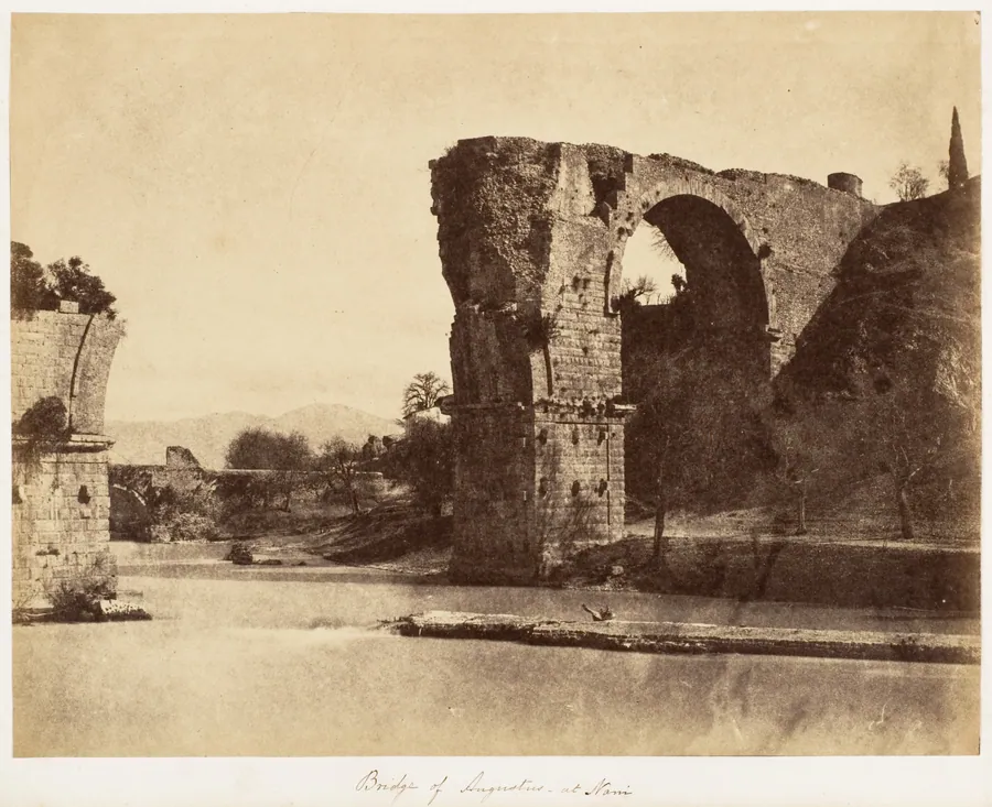 Bridge of Augustus at Nani by Jane Martha St. John