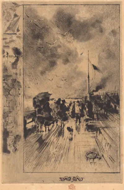 Une Jetée en Angleterre (A Pier in England)