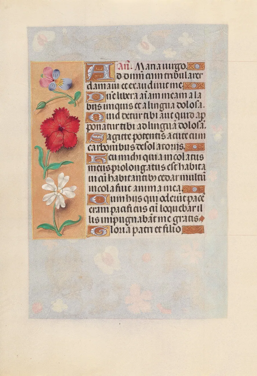 Hours of Queen Isabella the Catholic, Queen of Spain:  Fol. 132v by Master of the First Prayerbook of Maximillian