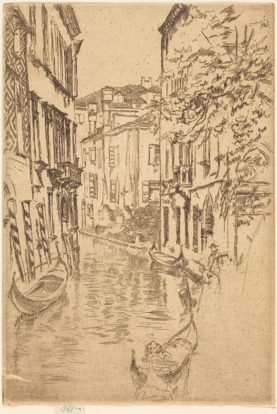 Quiet Canal by James McNeill Whistler