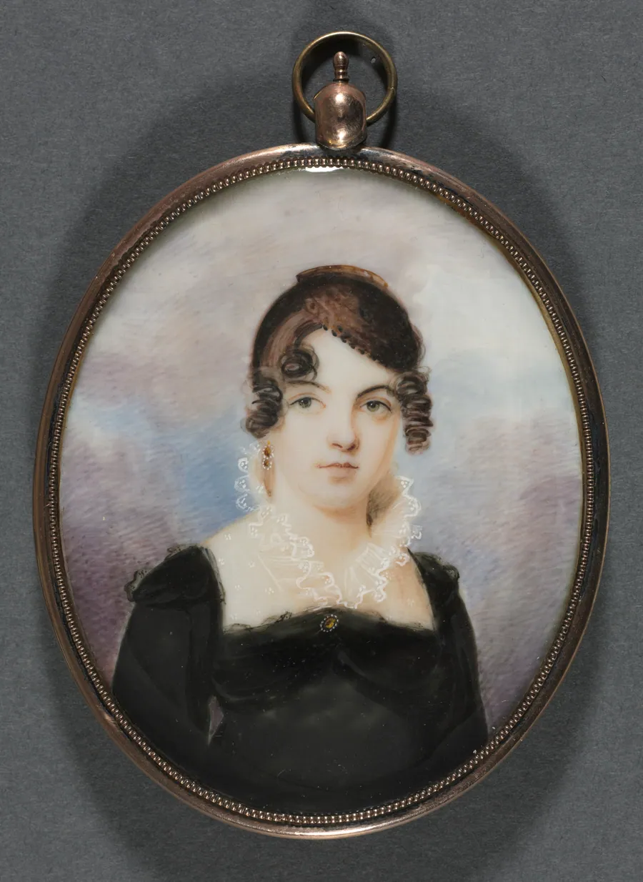 Portrait of a Woman by Anson Dickinson