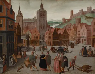 The Marketplace in Bergen op Zoom