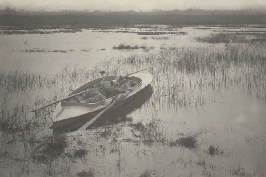 Gunner Working Up to Fowl by Peter Henry Emerson
