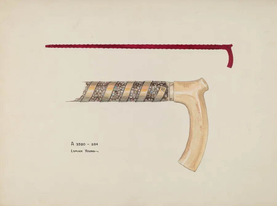 Walking Stick by Lyman Young
