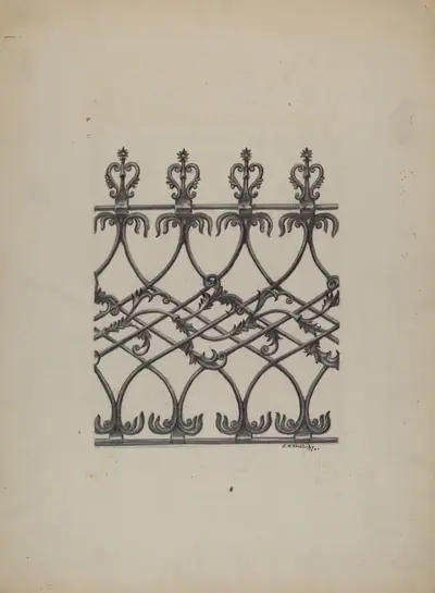Cast Iron Fence