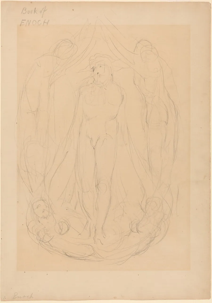The Vision of the Lord of Spirits by William Blake