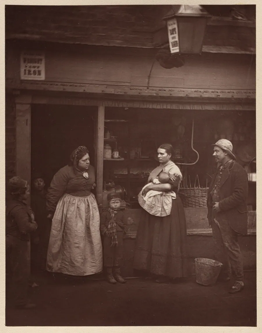 Sufferers from the Floods by John Thomson