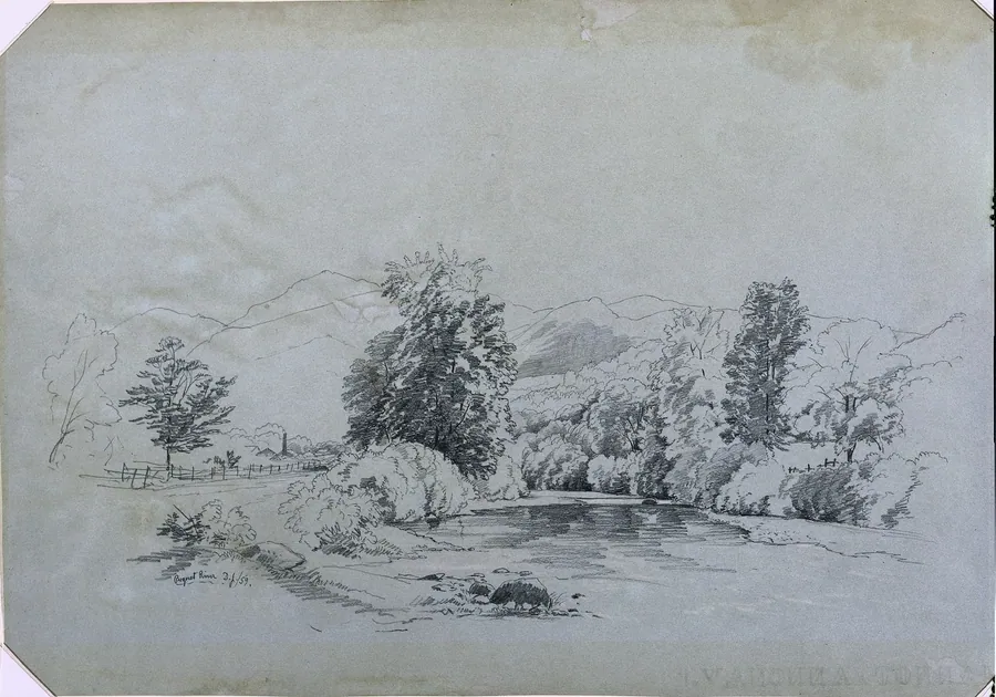 Boquet River by David Johnson