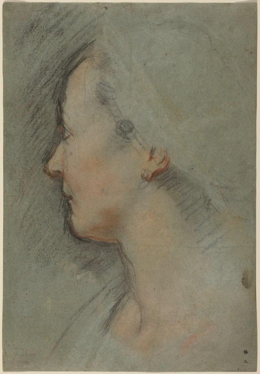Head of a Woman by Federico Barocci