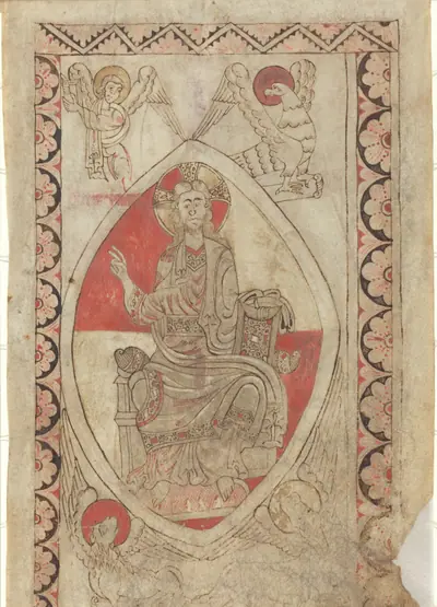 Christ in Majesty [recto]