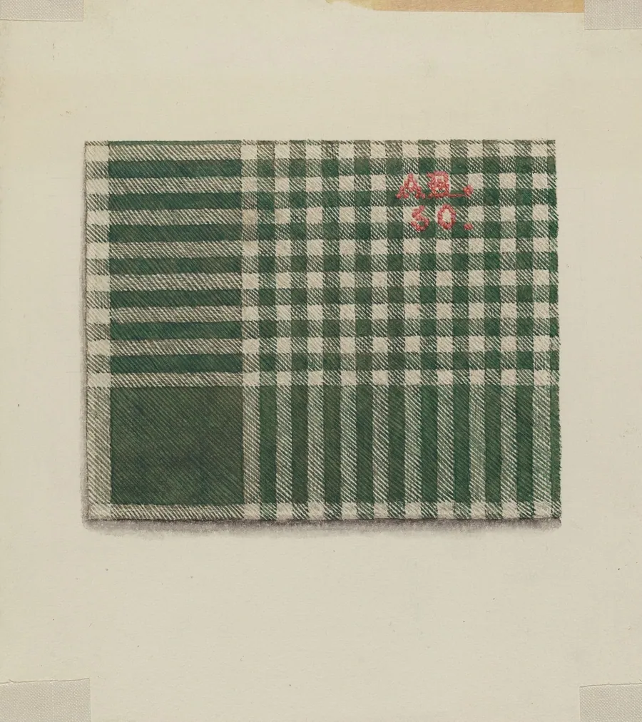 Shaker Kerchief by Ingrid Selmer-Larsen