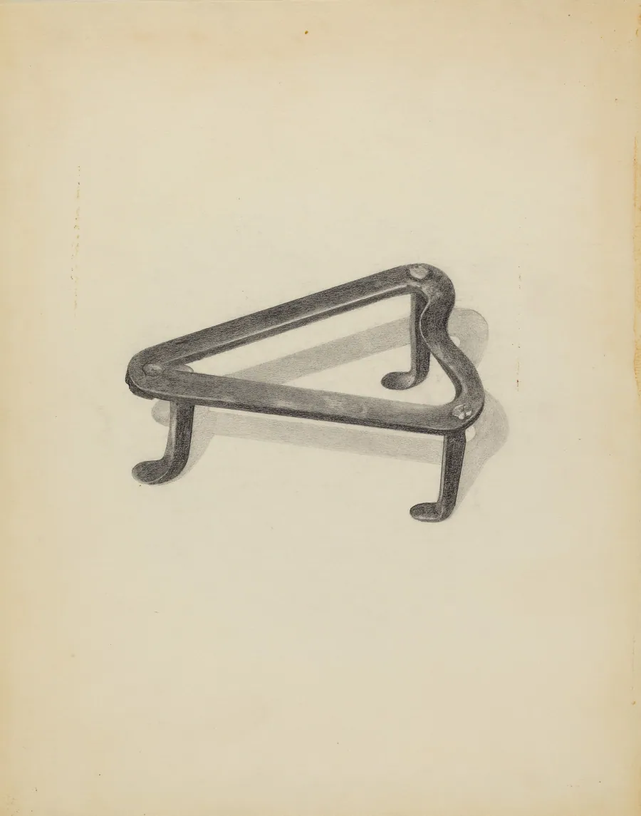 Heart Shaped Trivet by Anna Aloisi