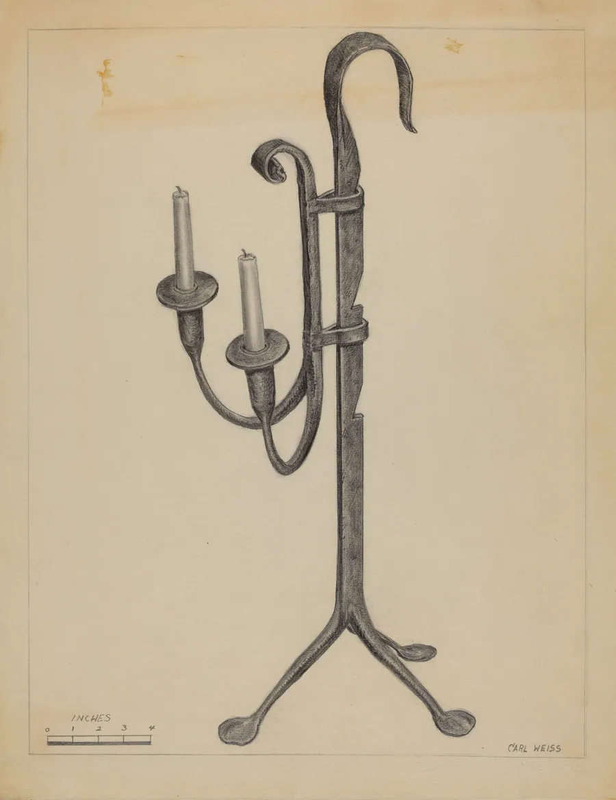 Candlestand by Carl Weiss