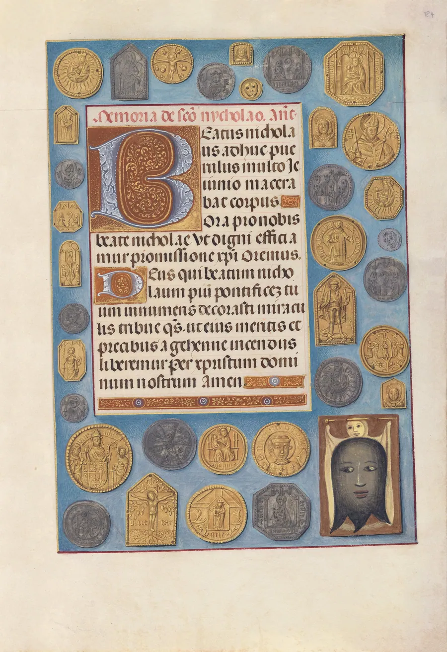 Hours of Queen Isabella the Catholic, Queen of Spain:  Fol. 184r by Master of the First Prayerbook of Maximillian