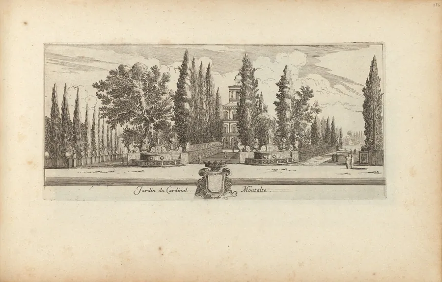 Jardin du Cardinal Montalte by Israël Silvestre