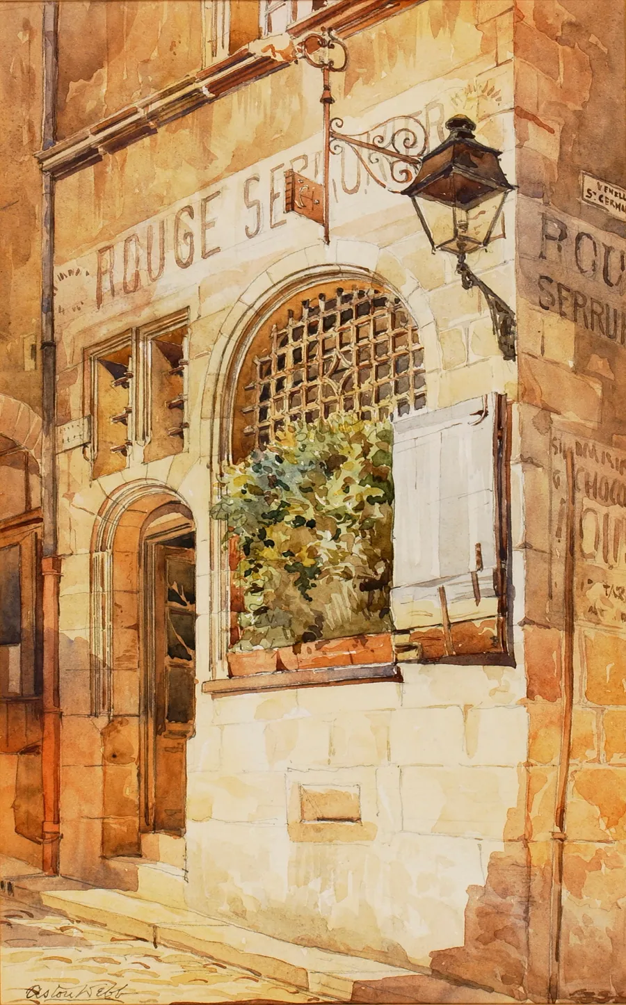 Locksmith's Shop by Sir Aston Webb, English, born London, England 1849-died London, England 1930