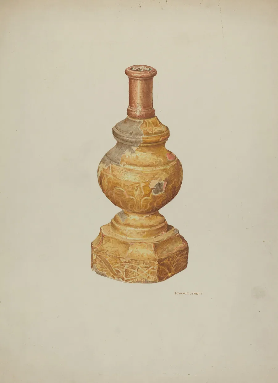 Candlestick (Ecclesiastical) by Edward Jewett