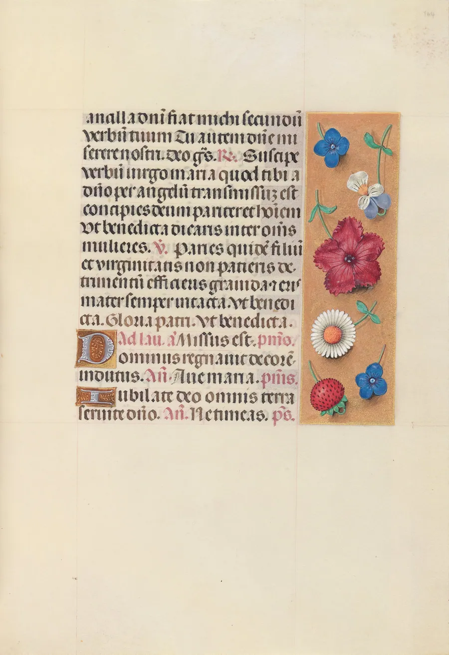 Hours of Queen Isabella the Catholic, Queen of Spain:  Fol. 164r by Master of the First Prayerbook of Maximillian
