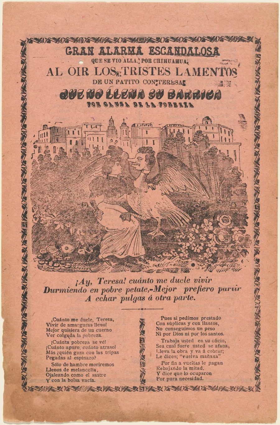 Gran Alarma Escandalosa by José Guadalupe Posada