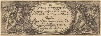 Les divers pourtraicts et figures I (Title Page)