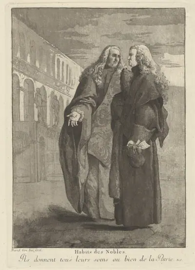 Habits des nobles (Dress of the Noblemen)