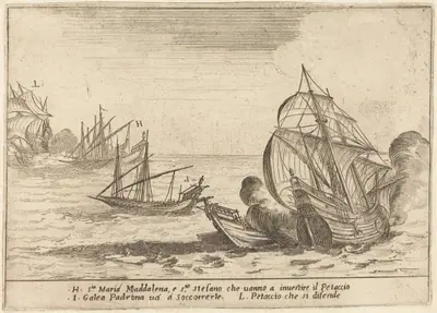 Boarding of the Petaccio