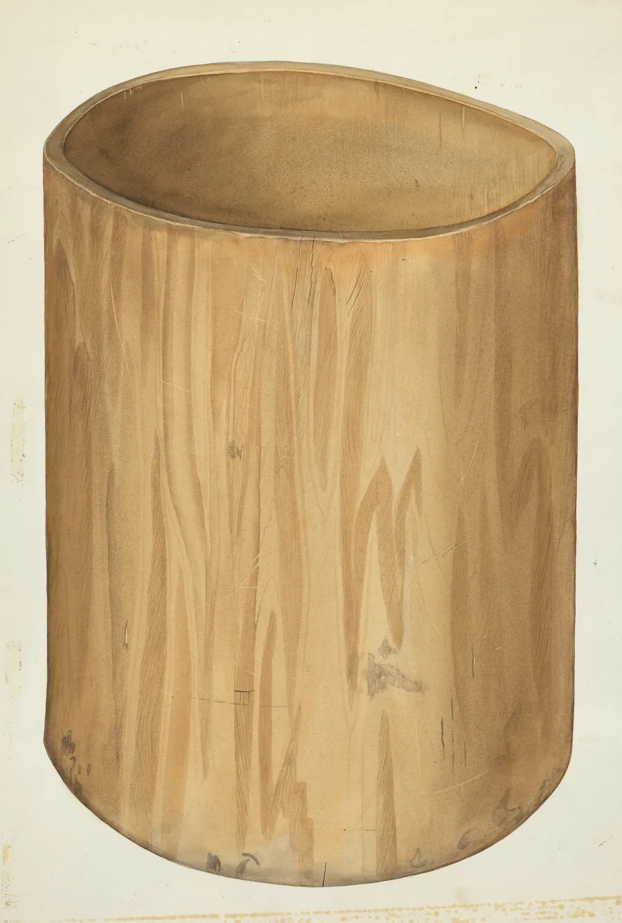 Flour Barrel by Wilbur M Rice