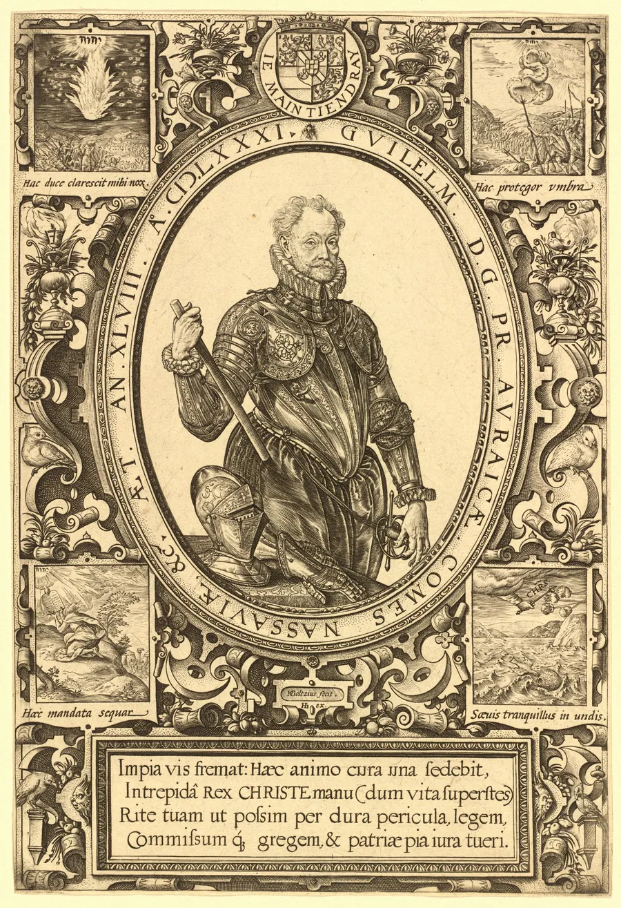William, Count of Nassau, Prince of Orange by Hendrick Goltzius