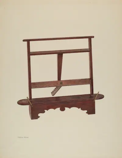 Book Rest - Mahogany