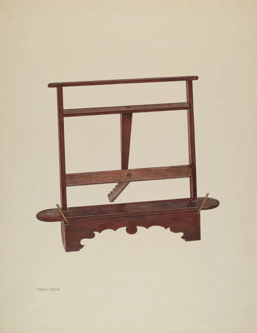 Book Rest - Mahogany by Frank M. Keane