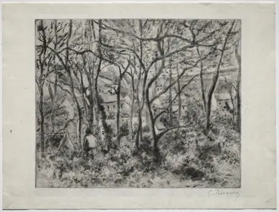 Wooded Landscape at L'Hermitage, Pontoise