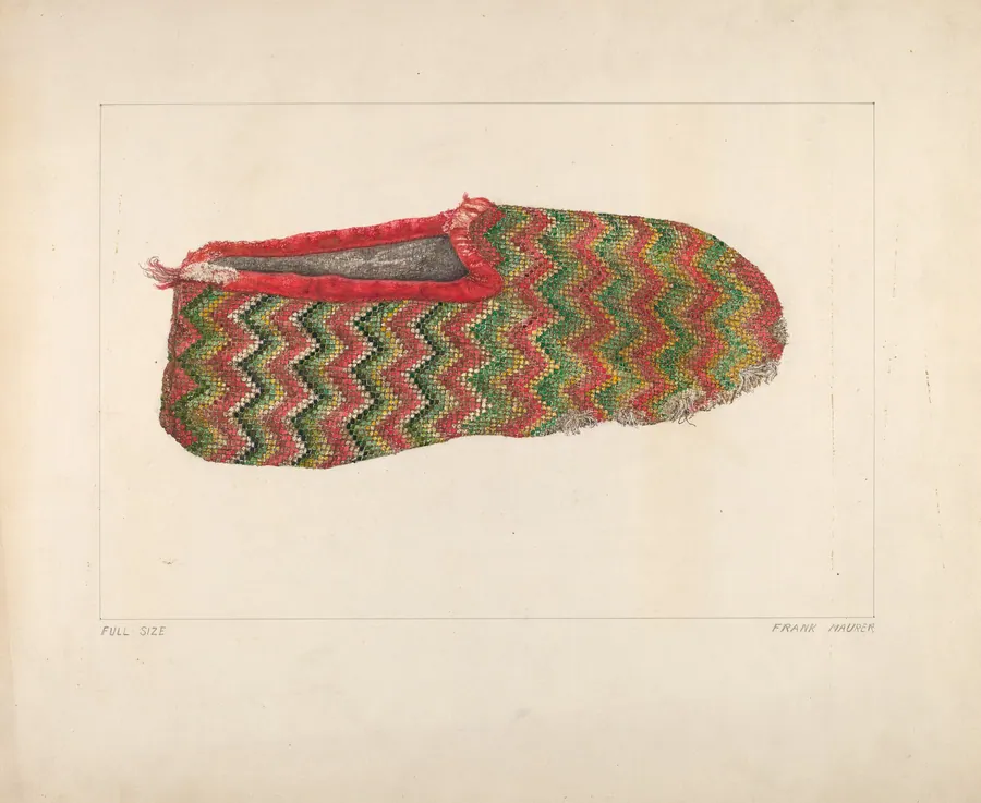 Woman's Slipper by Frank Maurer