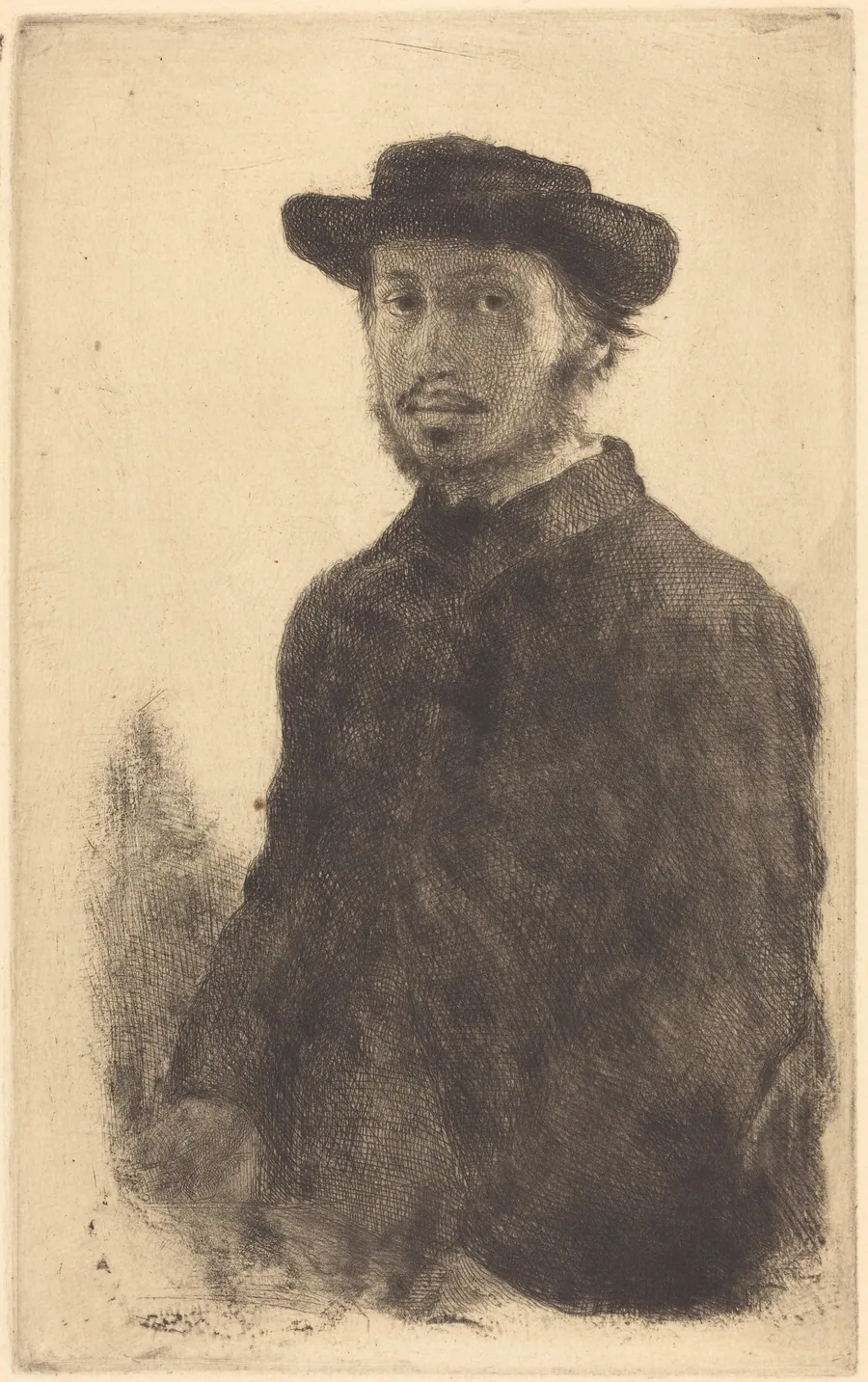 Self-Portrait (Edgar Degas, par lui-même) by Edgar Degas