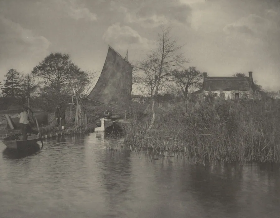 A Broadman's Cottage by Peter Henry Emerson