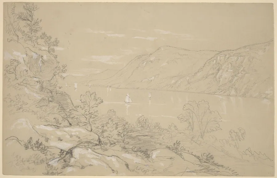 North from Storm King by John William Casilear