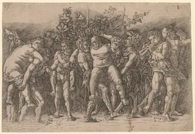 Bacchanal with Silenus